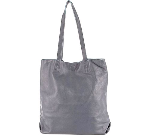 Женская сумка Poshete 892-H8376H-GRY серый