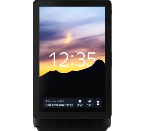 Колонка с умным дисплеем Яндекс Станция Дуо Макс черный
