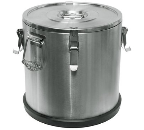 Термос для еды Luxstahl кт986 25л нержавеющая сталь