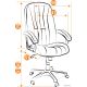 Офисное кресло TetChair CH 888 серый