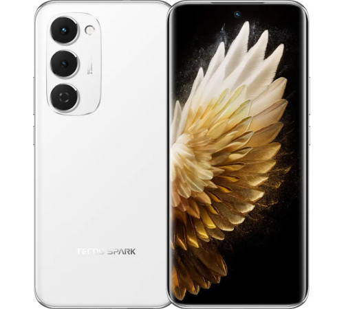 Телефон Tecno Spark 40 Pro+ 8GB/256GB белая аврора