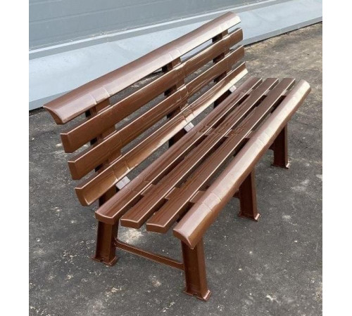 Скамейка БИМАпласт Сборно-разборная коричневый