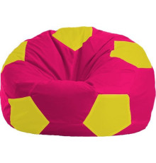 Кресло-мешок Flagman Мяч Стандарт М1.1-386 малиновый/желтый
