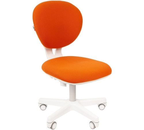 Компьютерное кресло CHAIRMAN Kids 108 оранжевый, ткань 26-24