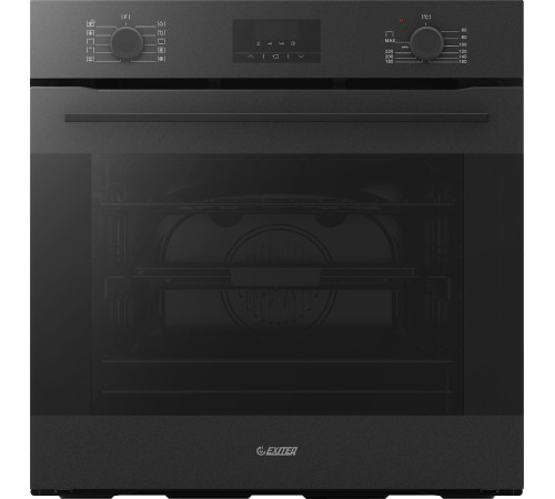 Электрический духовой шкаф Exiteq EXO-112 черный матовый