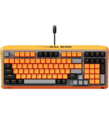 Клавиатура Rapoo ESK750-98 черный/серый/оранжевый