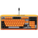 Клавиатура Rapoo ESK750-98 черный/серый/оранжевый