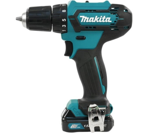 Дрель-шуруповерт Makita DF333DYX14 с 2-мя АКБ, кейс +набор оснастки