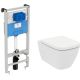 Унитаз подвесной Ideal Standard T461401+T468301+R020467/I001401