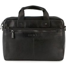 Мужская сумка Poshete 196-4138-55-BLK черный
