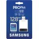 Карта памяти Samsung PRO Plus 2023 SDXC 128GB с кардридером