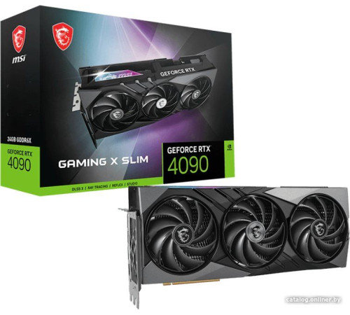 Видеокарта MSI GeForce RTX 4090 Gaming X Slim 24G