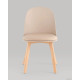 Стул Stool Group Fog с подушкой SL-7022DM бежевый, деревянные ножки