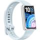 Фитнес-браслет Huawei Band 11 Pro серебристый, с голубым силиконовым ремешком, международная версия