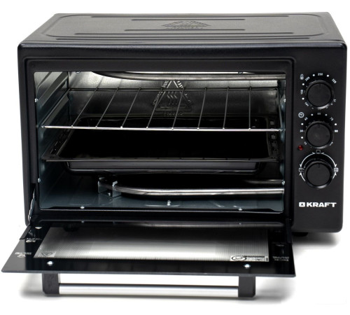 Мини-печь Kraft KF-MO3800BL черный