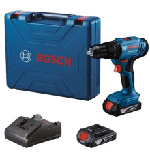 Ударная дрель-шуруповерт Bosch GSB 183-LI Professional 06019K9100 с 2-мя АКБ, кейс