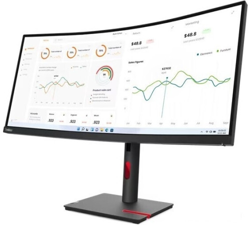Монитор Lenovo ThinkVision T34w-30 63D4GAT1EU