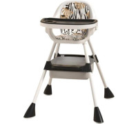 Высокий стульчик Nino Moon черный