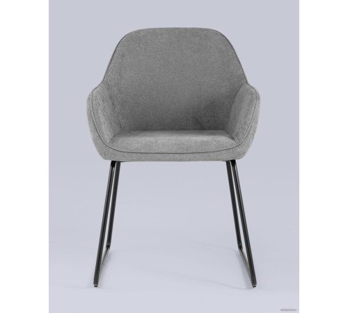 Стул с подлокотниками Stool Group Чак серый