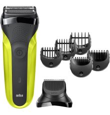 Электробритва Braun Series 3 Shave&Style 300BT зеленый