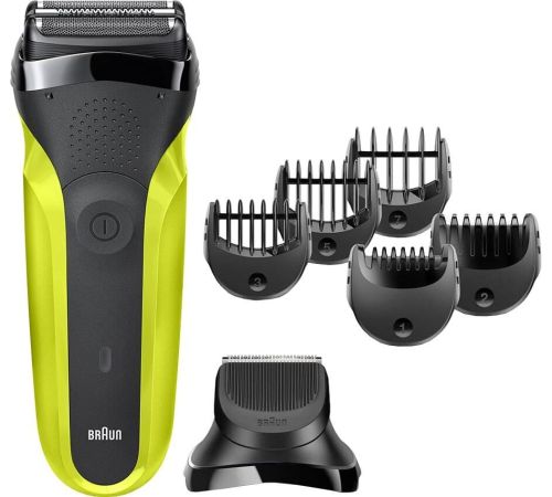 Электробритва Braun Series 3 Shave&Style 300BT зеленый