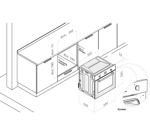 Газовый духовой шкаф Korting OGG 771 CFN