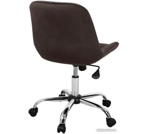 Офисный стул СоюзРегионПоставка Тоскана-лифт СРП-333 эмаль/велюр Velluto 6 эспрессо