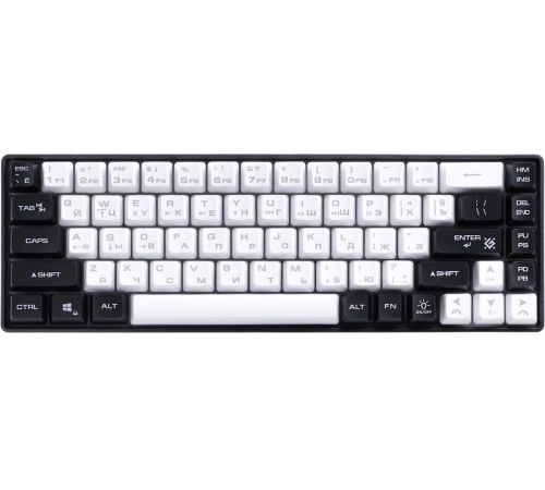 Клавиатура Defender Aris GK-349 белый/черный