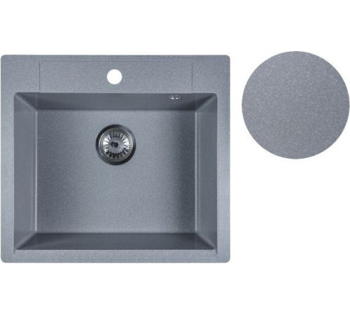 Кухонная мойка AV Engineering Unit AVE550500SLA серебристый