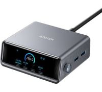Сетевое зарядное Anker Prime A2345 250W GaN Charging Station черный