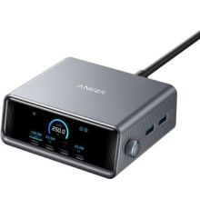 Сетевое зарядное Anker Prime A2345 250W GaN Charging Station черный