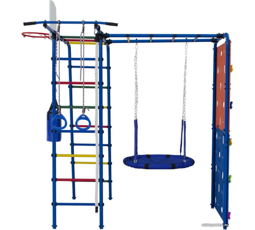 Детский спортивный комплекс Формула здоровья Street 2 салатовый/радуга