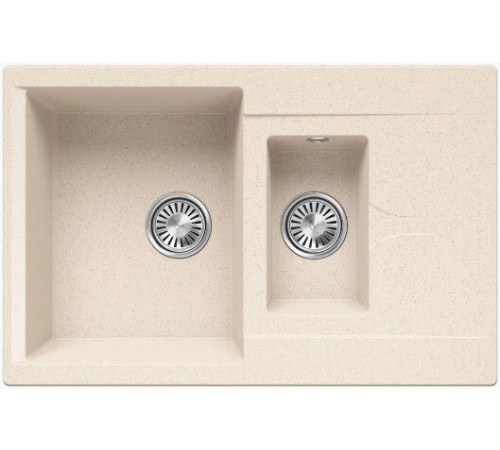 Кухонная мойка Polygran Brig 770 кремовый