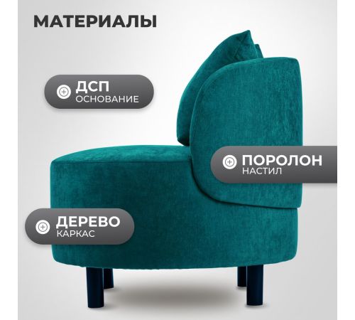Интерьерное кресло Mio Tesoro Милан 1 JH3565-22