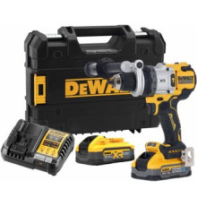 Ударная дрель-шуруповерт DeWalt DCD1007H2T с 2-мя АКБ, кейс