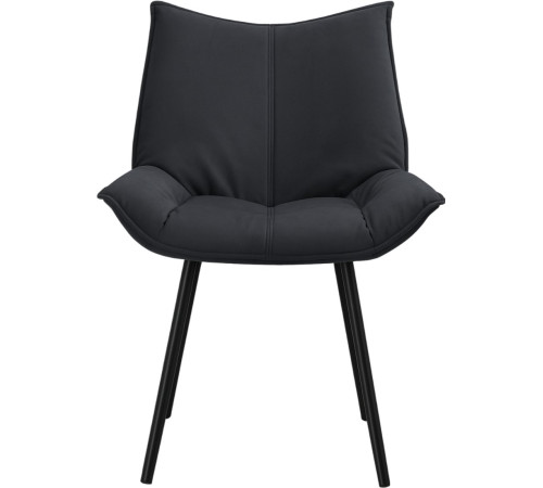 Стул Mio Tesoro Эльба графит/черный