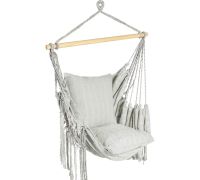 Кресло-гамак Home4you Lazy Grey 20640 серый