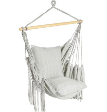 Кресло-гамак Home4you Lazy Grey 20640 серый