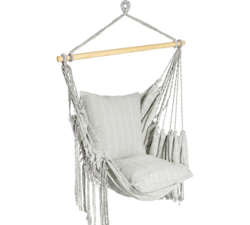 Кресло-гамак Home4you Lazy Grey 20640 серый