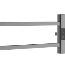 Полотенцесушитель Маргроид Ferrum Cook СНШ профильный 18*40 Графит, скрытого монтажа, таймер справа