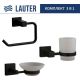 Набор аксессуаров для ванной Lauter 21SH6062 + 21SH6052 + 21SH6072 Matt Black, 3 предмета