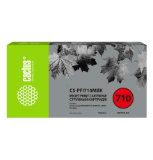 Картридж CACTUS CS-PFI710MBK аналог Canon PFI710MBK