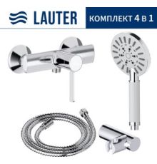 Смеситель Lauter Art 21CK9680C с лейкой Relexa Nevada 21S10146