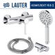 Смеситель Lauter Art 21CK9680C с лейкой Relexa Nevada 21S10146