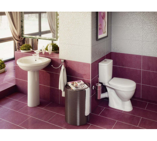 Унитаз Rosa Лира белый