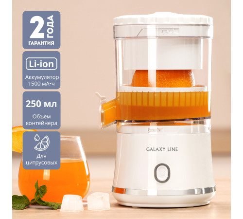 Соковыжималка Galaxy Line GL0855 белый