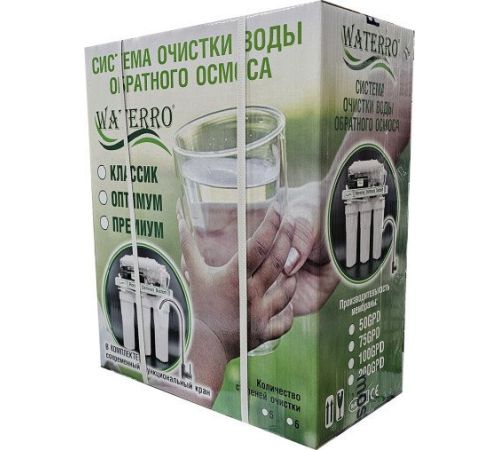 Система обратного осмоса Waterro Optimum 100G-H1812