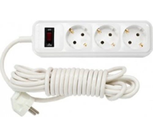 Удлинитель Bylectrica У16-320 3.5 м, белый