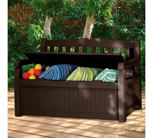 Сундук Keter Patio Bench коричневый