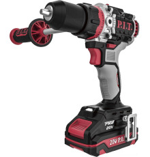 Ударная дрель-шуруповерт P.I.T. PSB20H-13D/3 с 1-м АКБ, кейс, оснастка